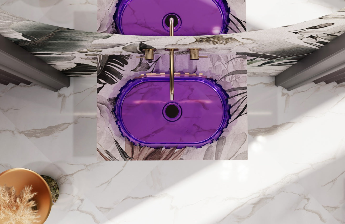 Umywalka Nablatowa Serenity - Elysium Collection