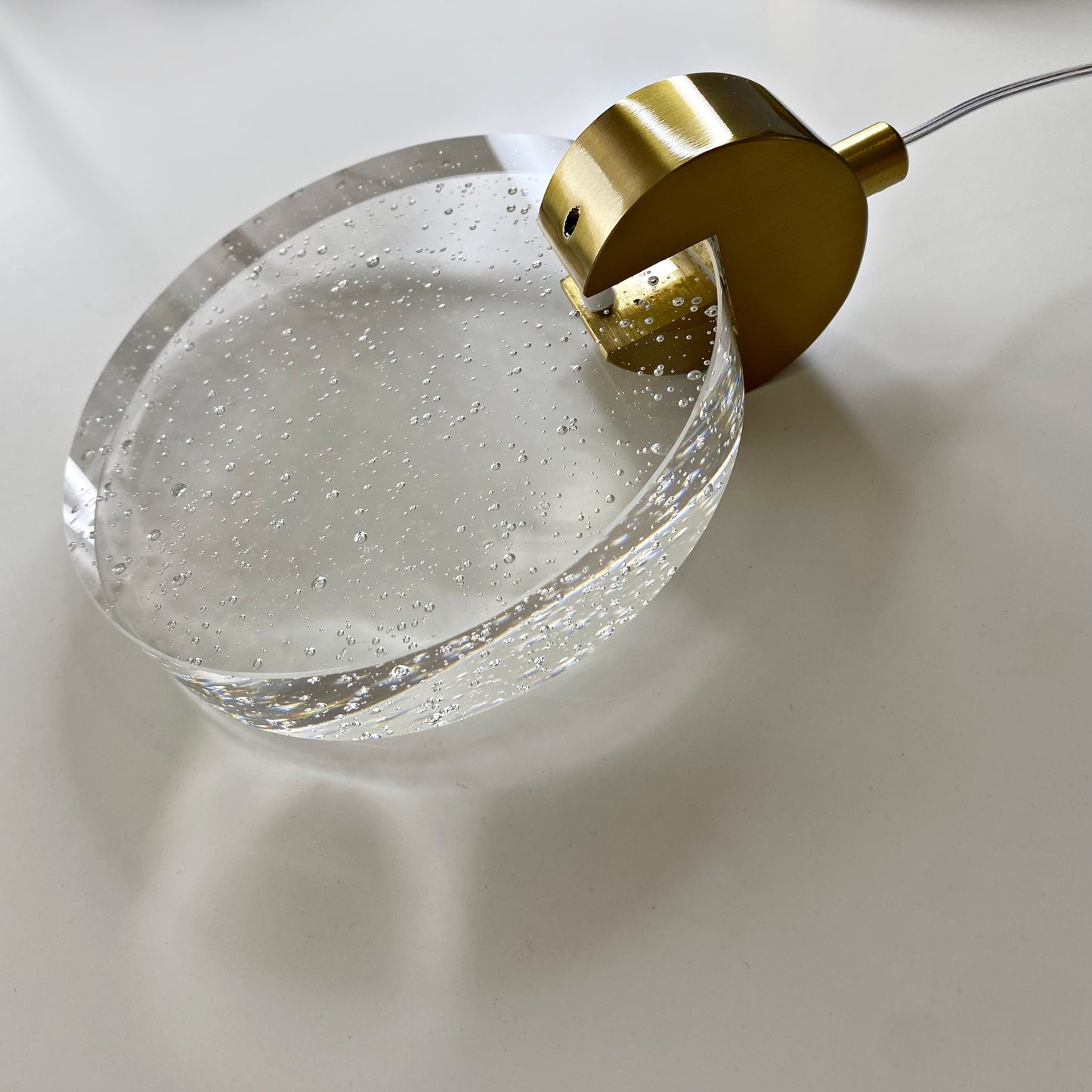 Aurora hanging lamp - Brushed Gold