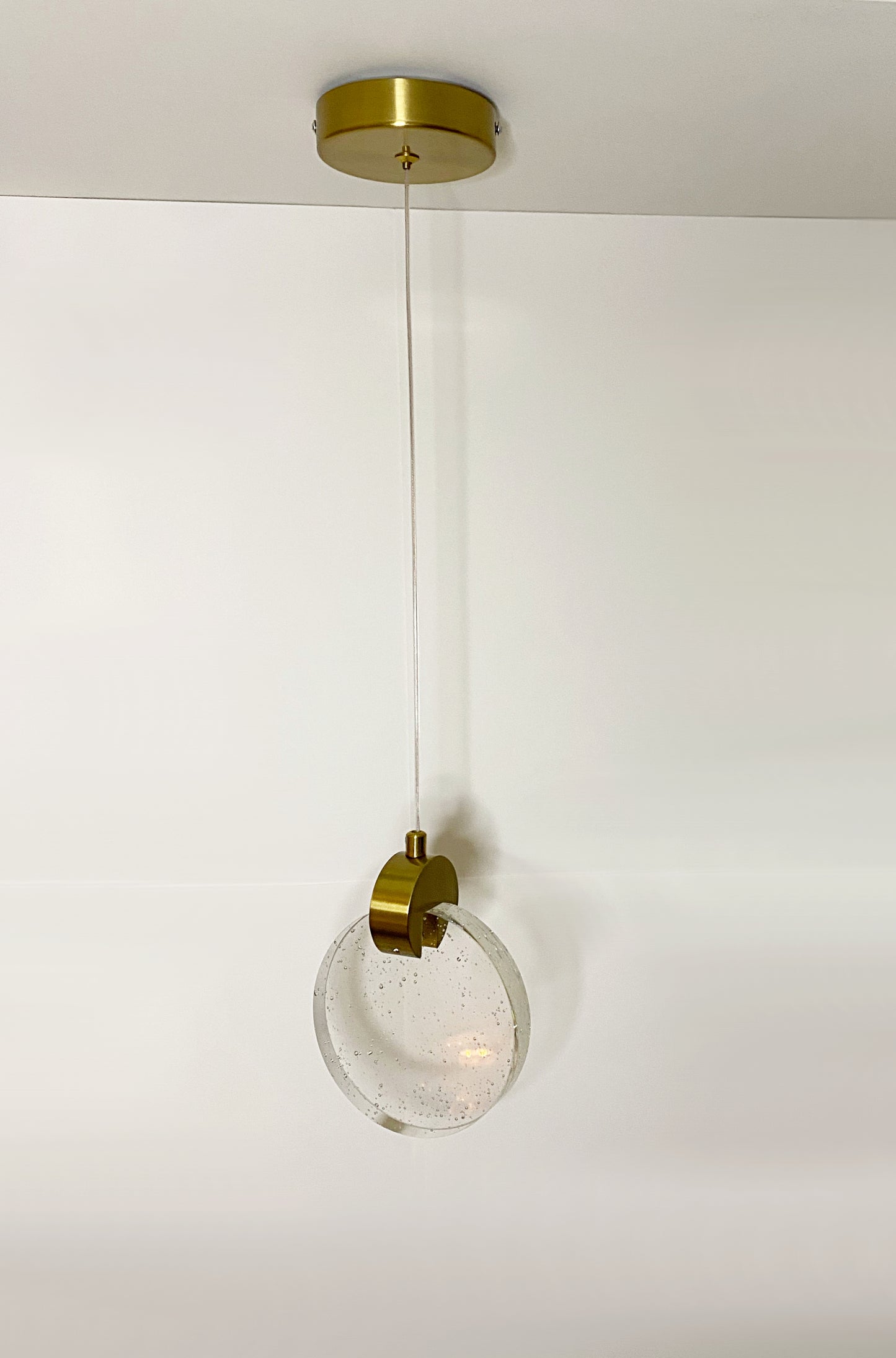 Aurora hanging lamp - Brushed Gold