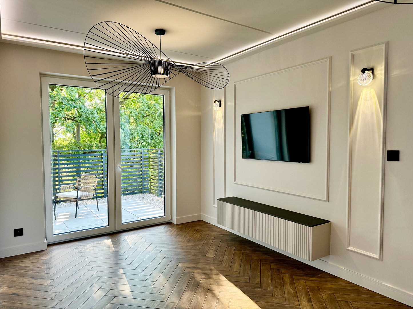 Moonlight ceiling lamp - 160 cm