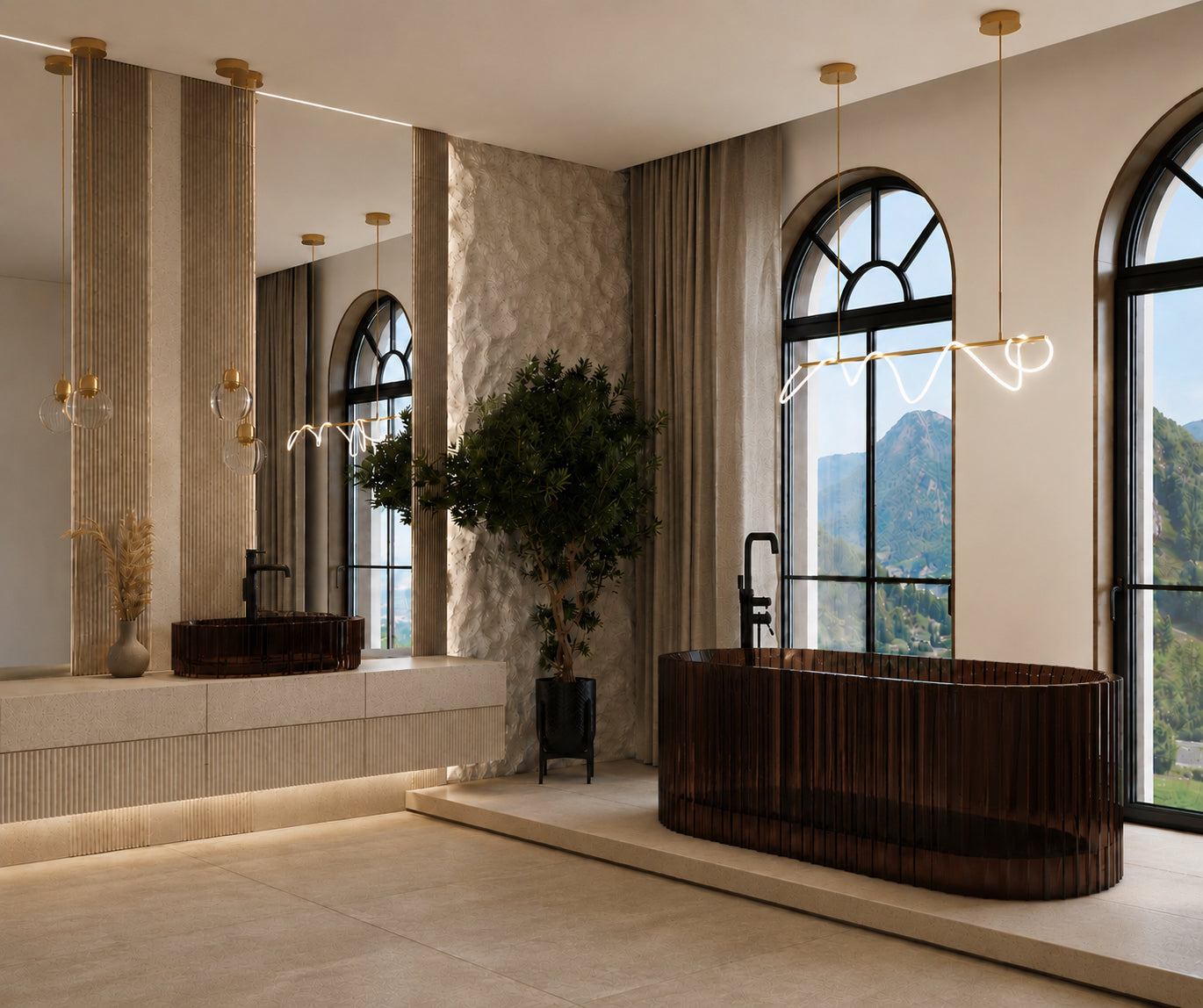 Ethernal Freestanding Bathtub - Elysium Collection